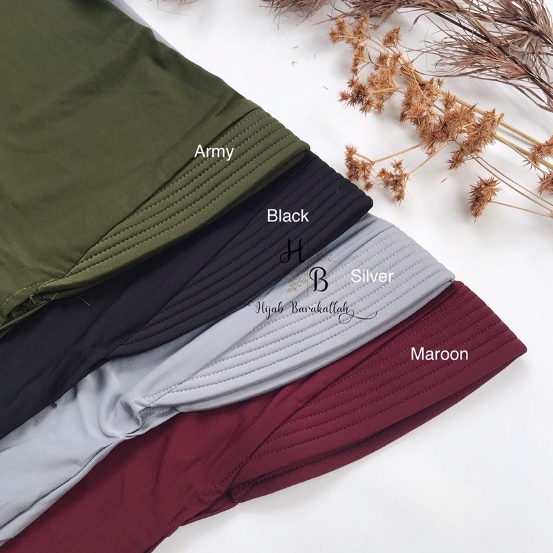 Bergo jersey/Bergo Pet jersey/Bergo Instan Pet/Bergo Bahan jersey premium/Hijab bergo instan-6