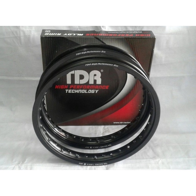 Velg TDR W shape 140 , 160 ring 14 harga 1 pcs