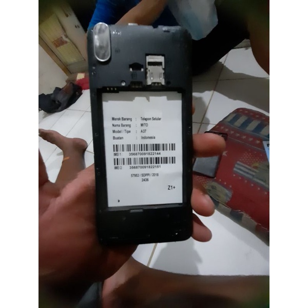 mito a37 z1+..segel minus ts aja jual unit