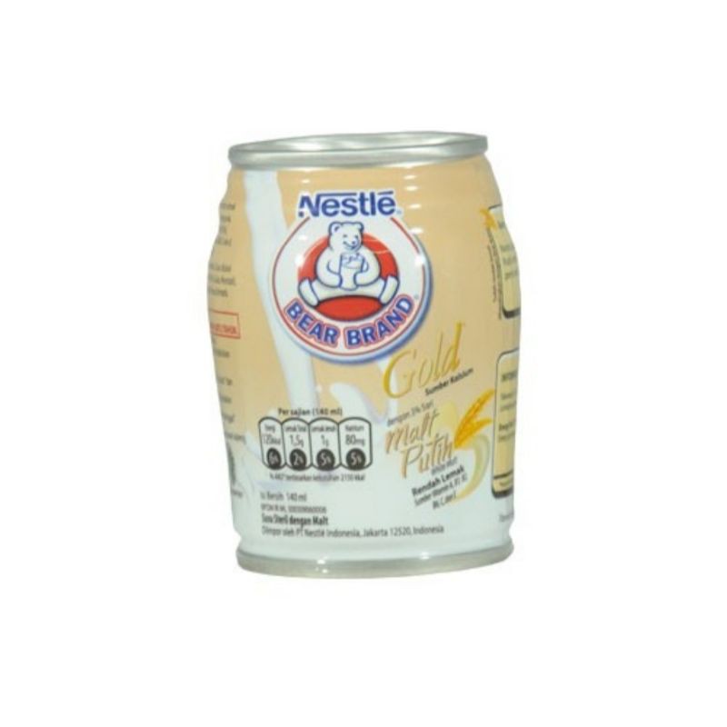 

Bear Brand Susu Gold Malt Putih 140ml