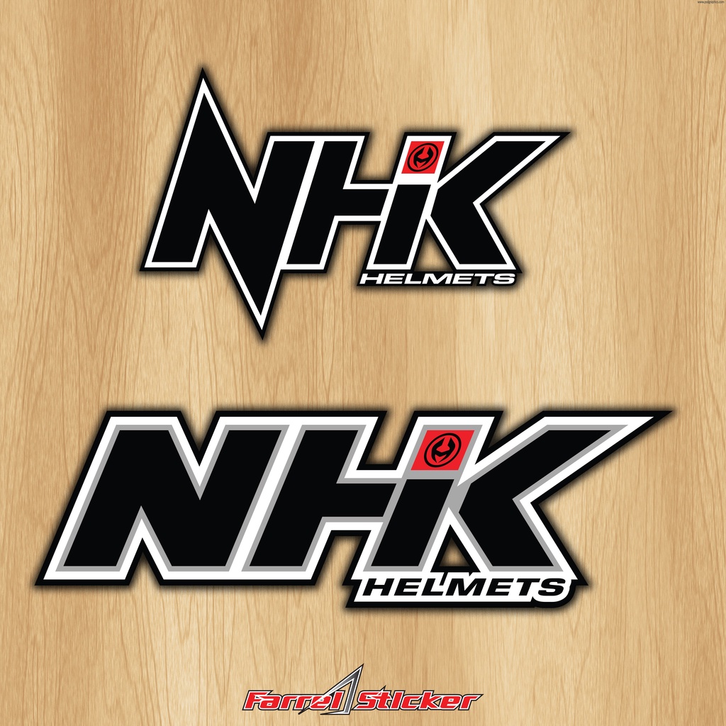 Stiker helm sticker helmet nhk 1