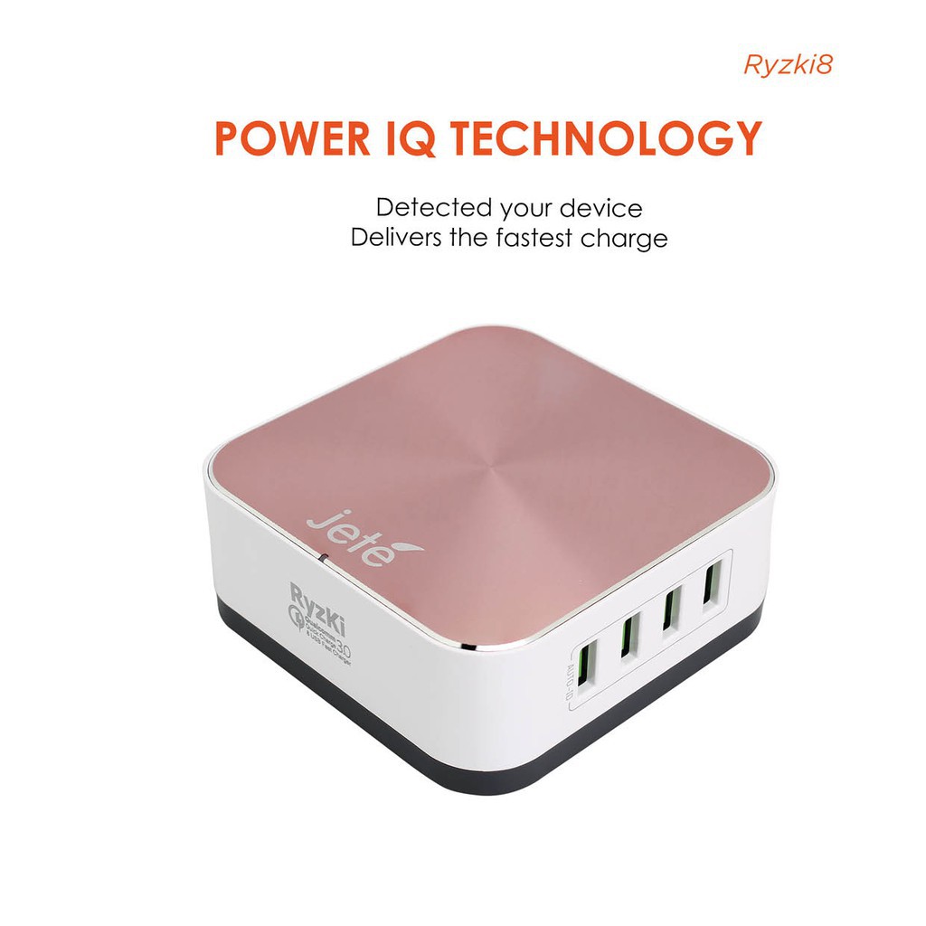 Charger Jete Ryzki 8 port USB Quallcom Quick Fast Charging