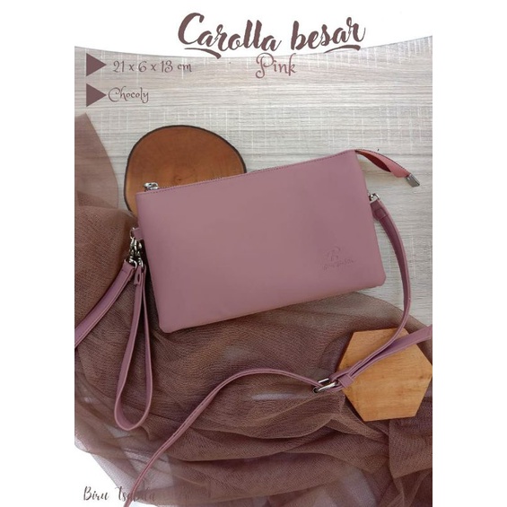 TAS CAROLLA BESAR BIRU TSABITA