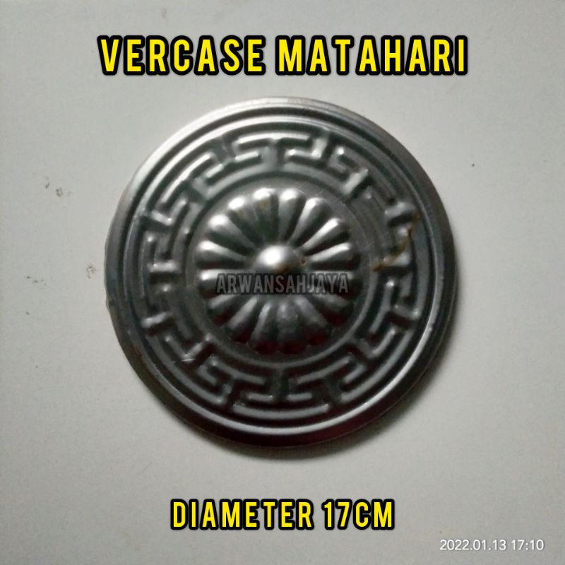 VERCASE MATAHARI ORNAMEN PAGAR BESI