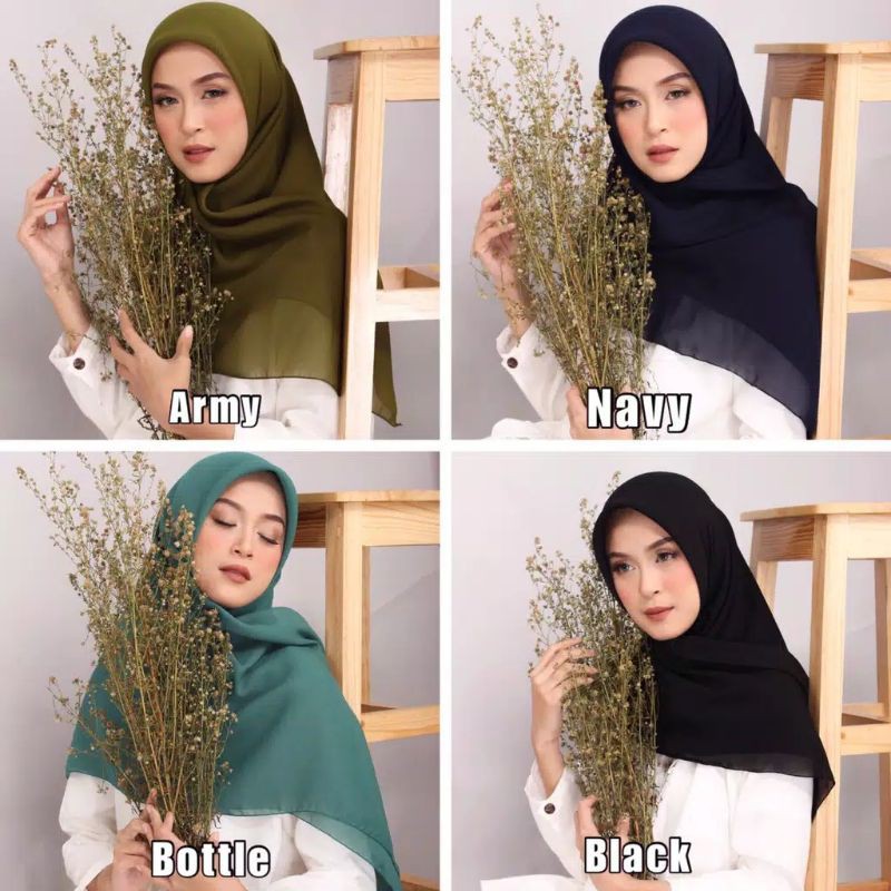 LoverFashion Jilbab Segi Empat (kaos spandek)