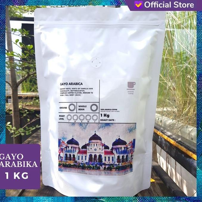 

KOPI ESPRESSO ARABIKA GAYO 1 KG | MEDIUM TO DARK ROAST | SUTOYO COFFEE