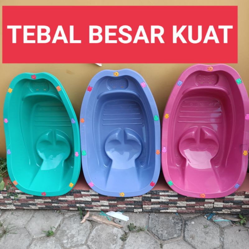 TERMURAH bak bayi bagus tebal Anti pecah warna cerah