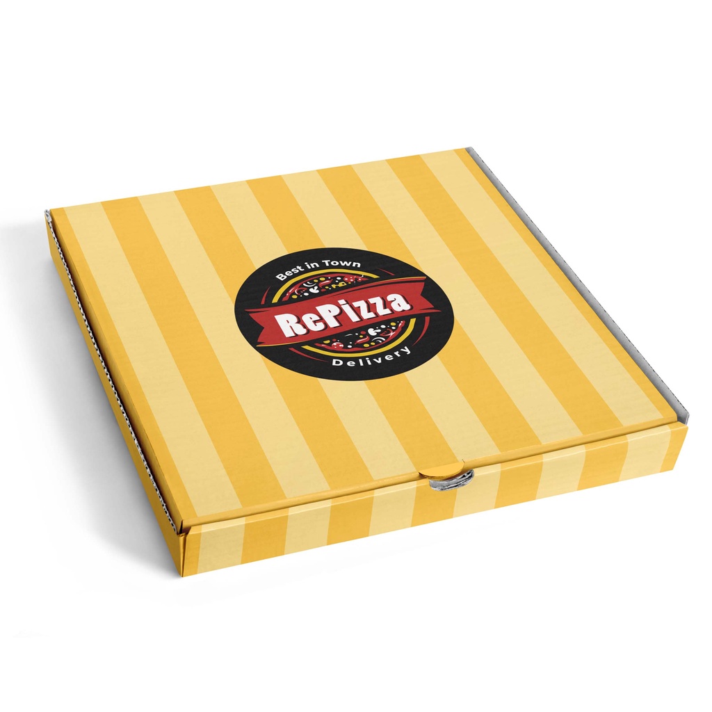 

Stiker label untuk kemasan makanan Edisi Pizza