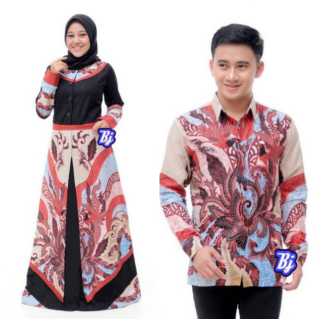 TERLARISFANNY BATIK COUPLE BATIK MODERN KOMBINASI