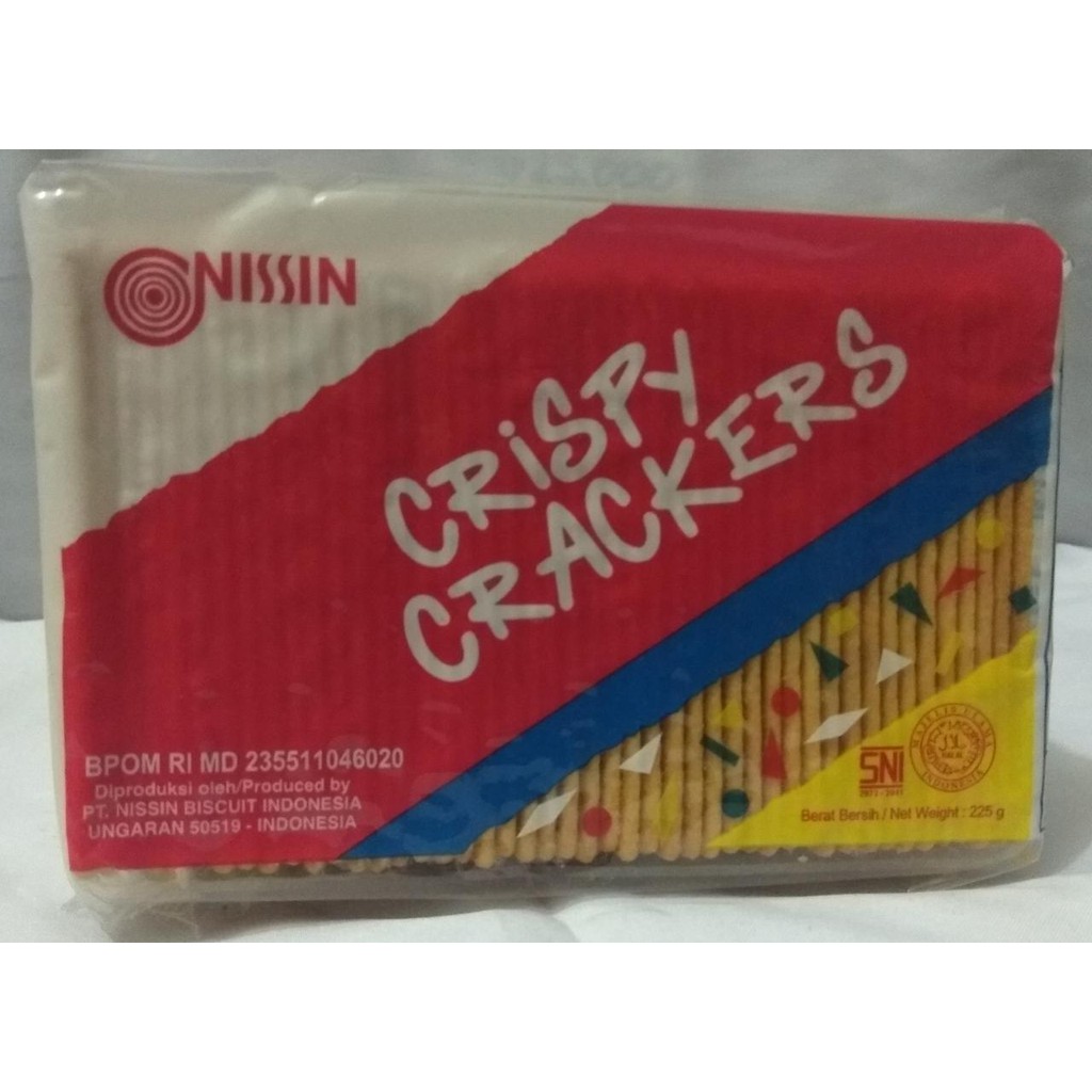 

VanBas Store Snack Nissin Crispy Crackers/Biskuit/Snack Grosir/Snack MUrah