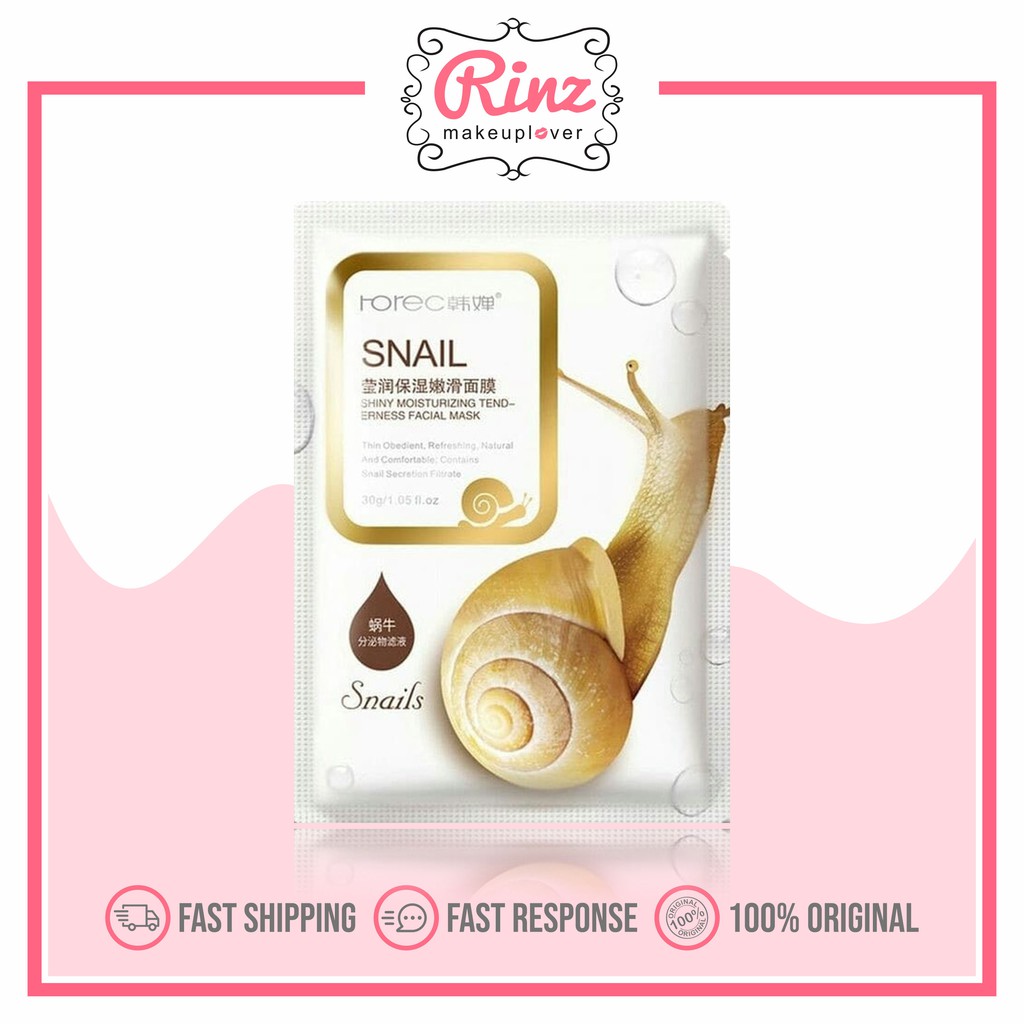 ROREC Snail Sheet Mask