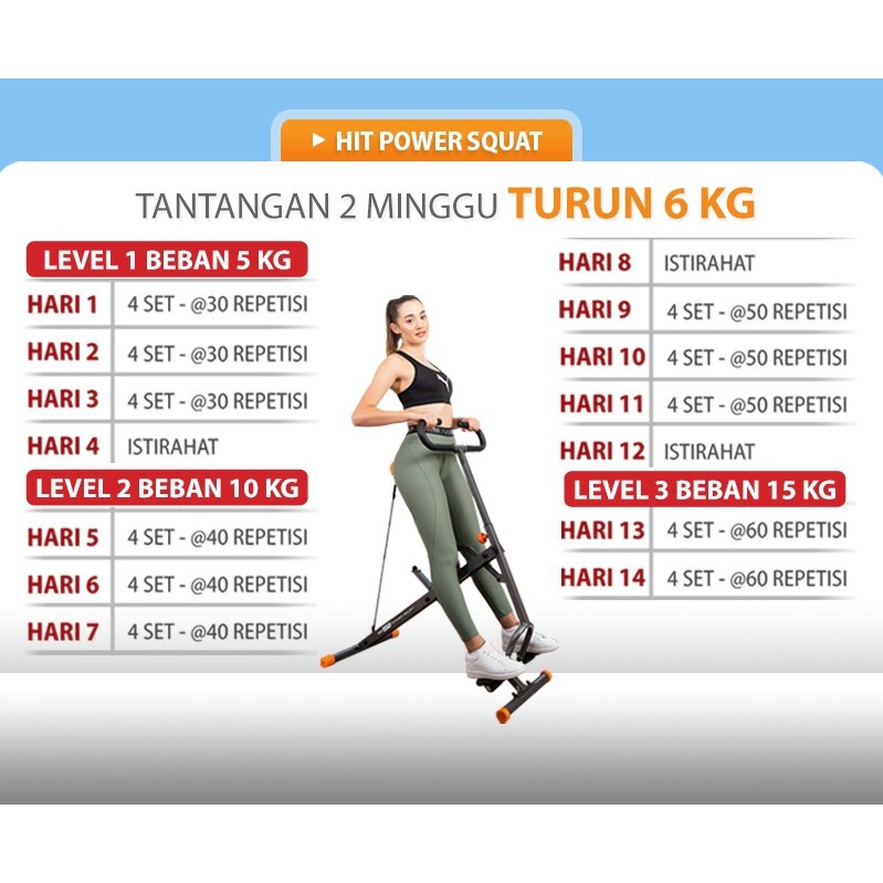 Hit Power Squat Alat Olahraga Fitness Lejel Home Shopping Shopee Indonesia