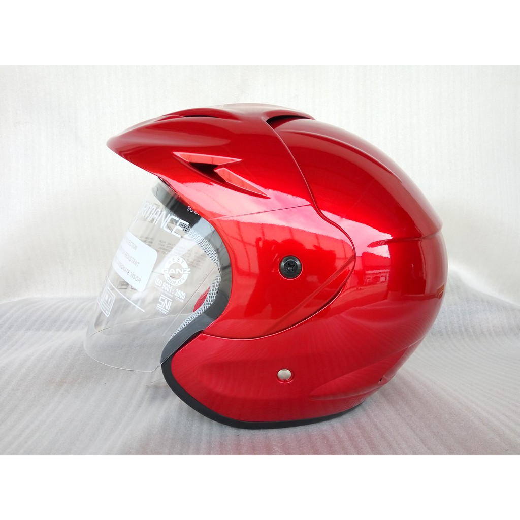 Ganz Helm / Helmet G18 Polos Scarlet Red VT L