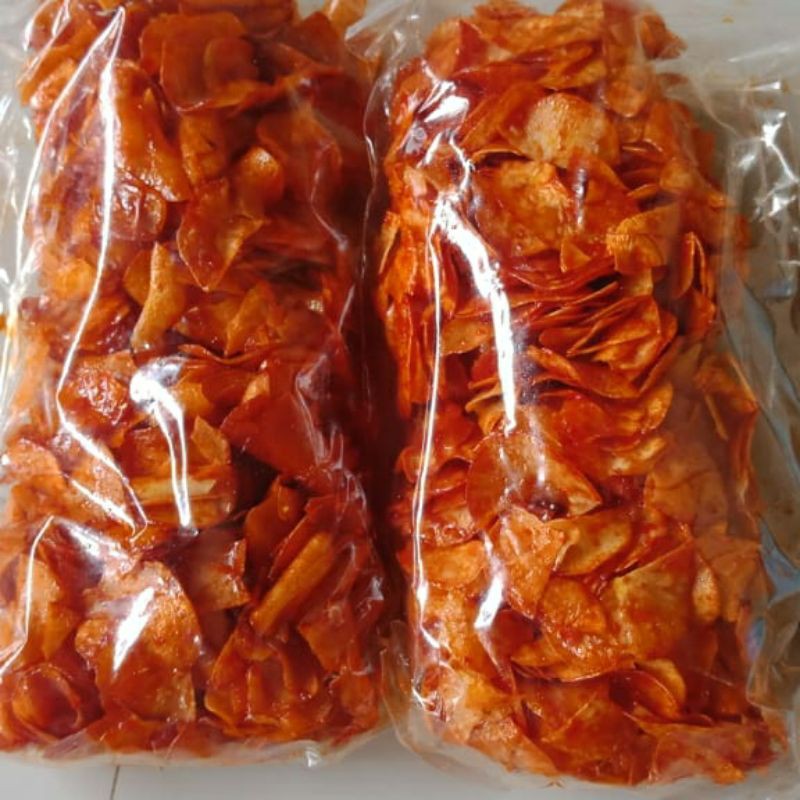

kripik singkong balado cabe merah