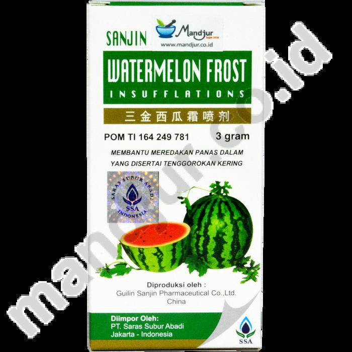 

SANJIN WATERMELON FROST INSUFFLATIONS !! BEST PRODUK