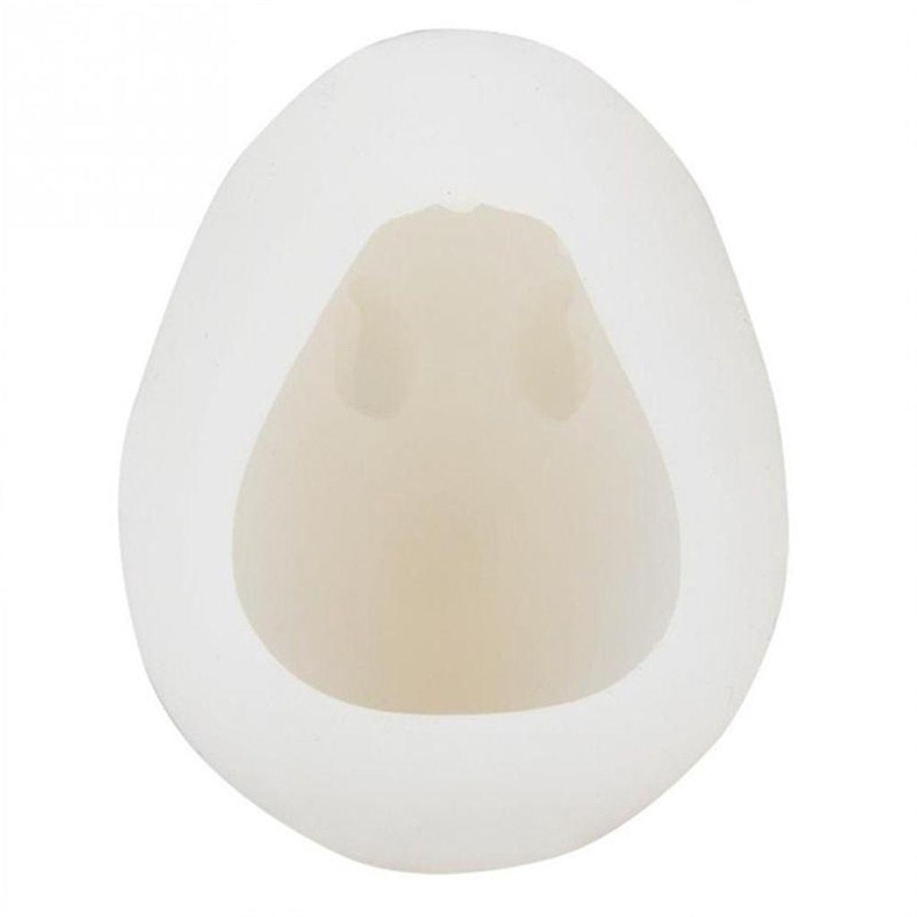 R-flower Candle Mold 3D Lucu Membuat Lilin Coklat Easter Bunny Mousse Cake Fondant Moulds
