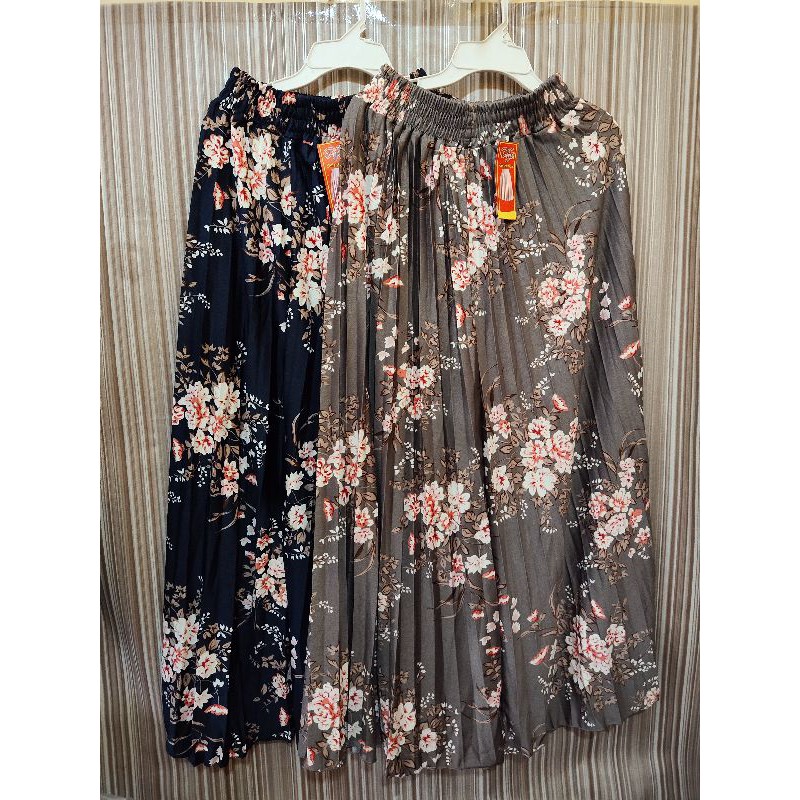 rok plisket motif bunga / rok plisket murah / rok plisket mayung motif / rok plisket premium