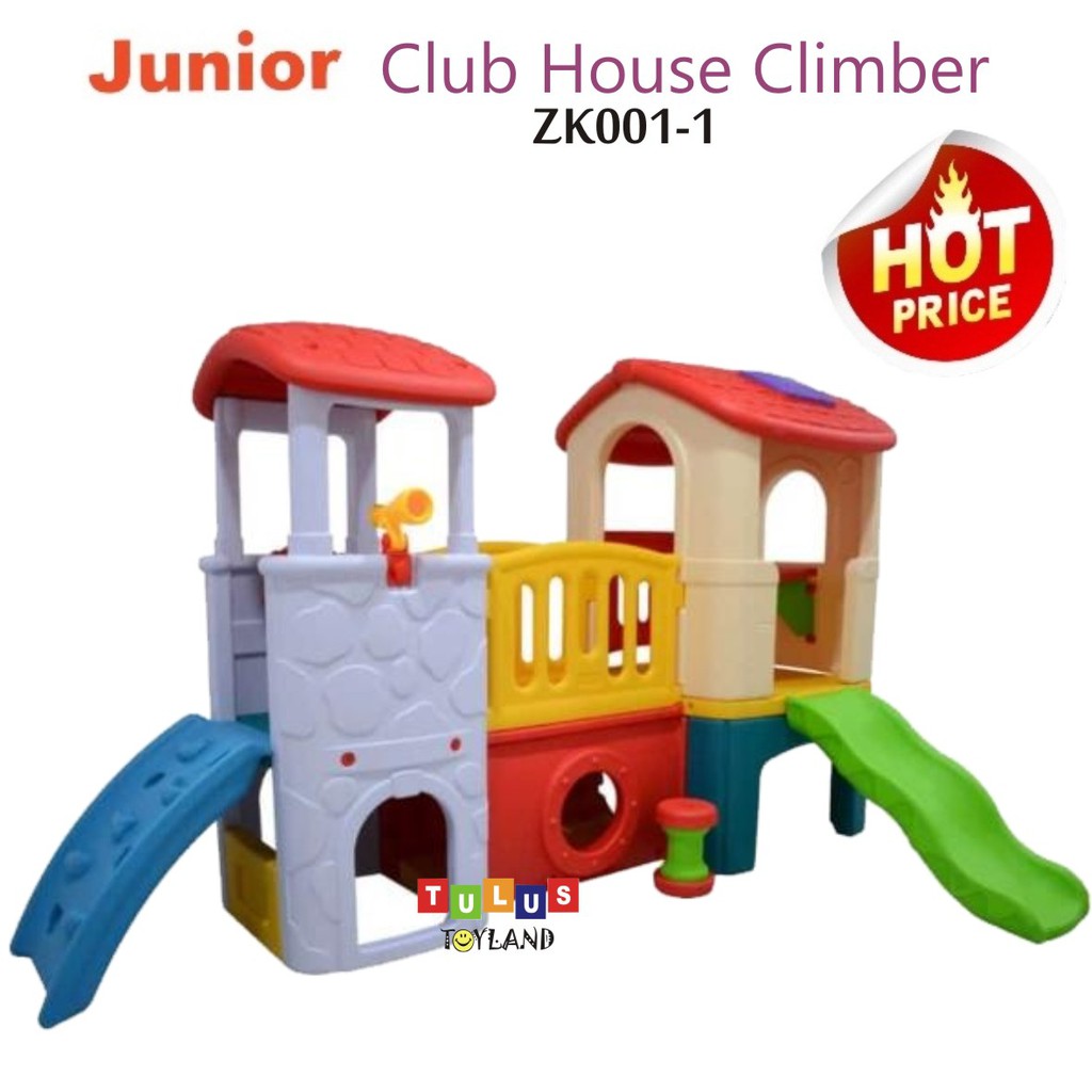 Perosotan Junior Club House Climber Playground Playhouse Slide