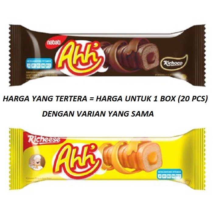 Jual RF Nabati Ahh Richeese Keju Richoco Coklat G An Bundle BOX Isi Pcs Shopee