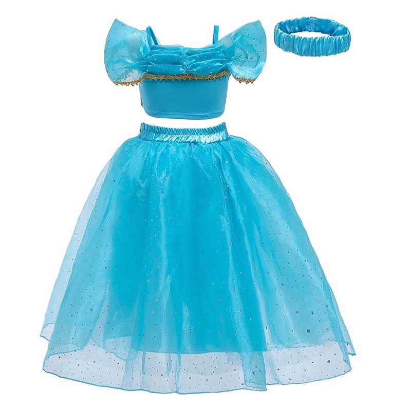 Baju Anak Dress Kostum Princess Jasmine Kostum Aladin Anak  Costume Aladdin