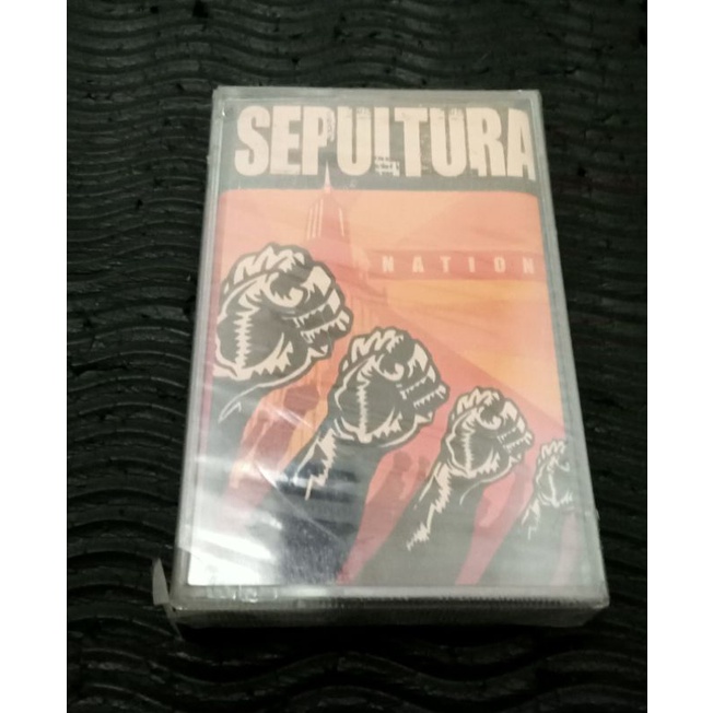 Kaset Pita Segel Sepultura - Nation - Metal