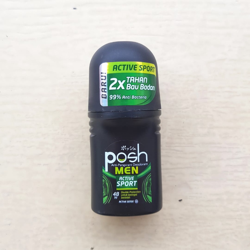 DEODORAN POSH MEN ROLL ON 50 ML - POSH MEN ANTI PERSPIRANT DEODORANT 48 JAM