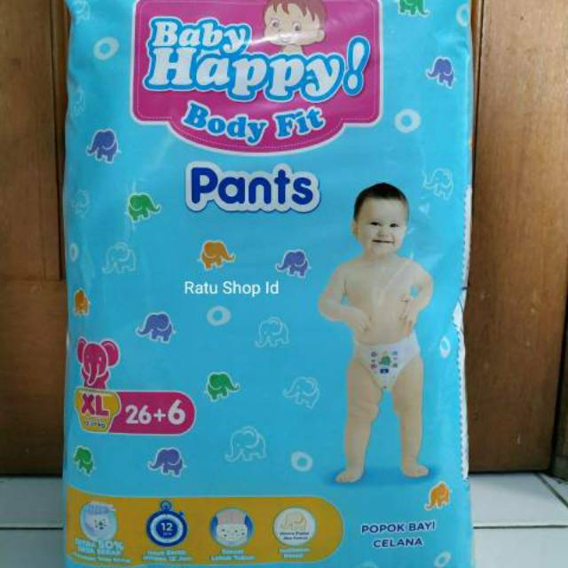 pampers baby happy xl