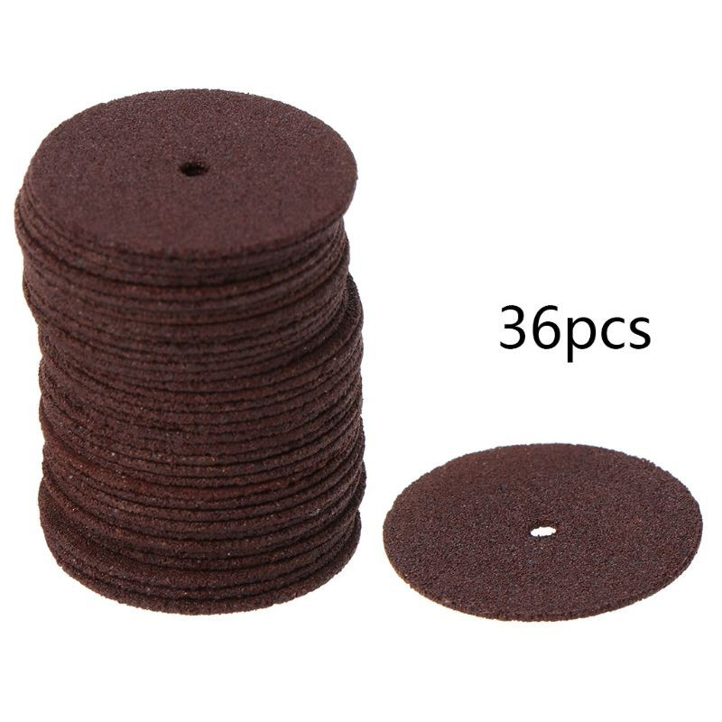 CRE  36pcs 24mm Abrasive Disc Cutting Discs Reinforced Cut Off Grinding Wheels Rotary Blade Cuttter Tools