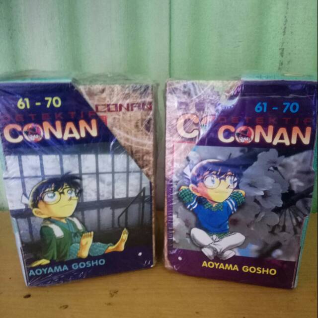Komik Detektif Conan BOXSET Segel 61-70 by Aoyama Gosho