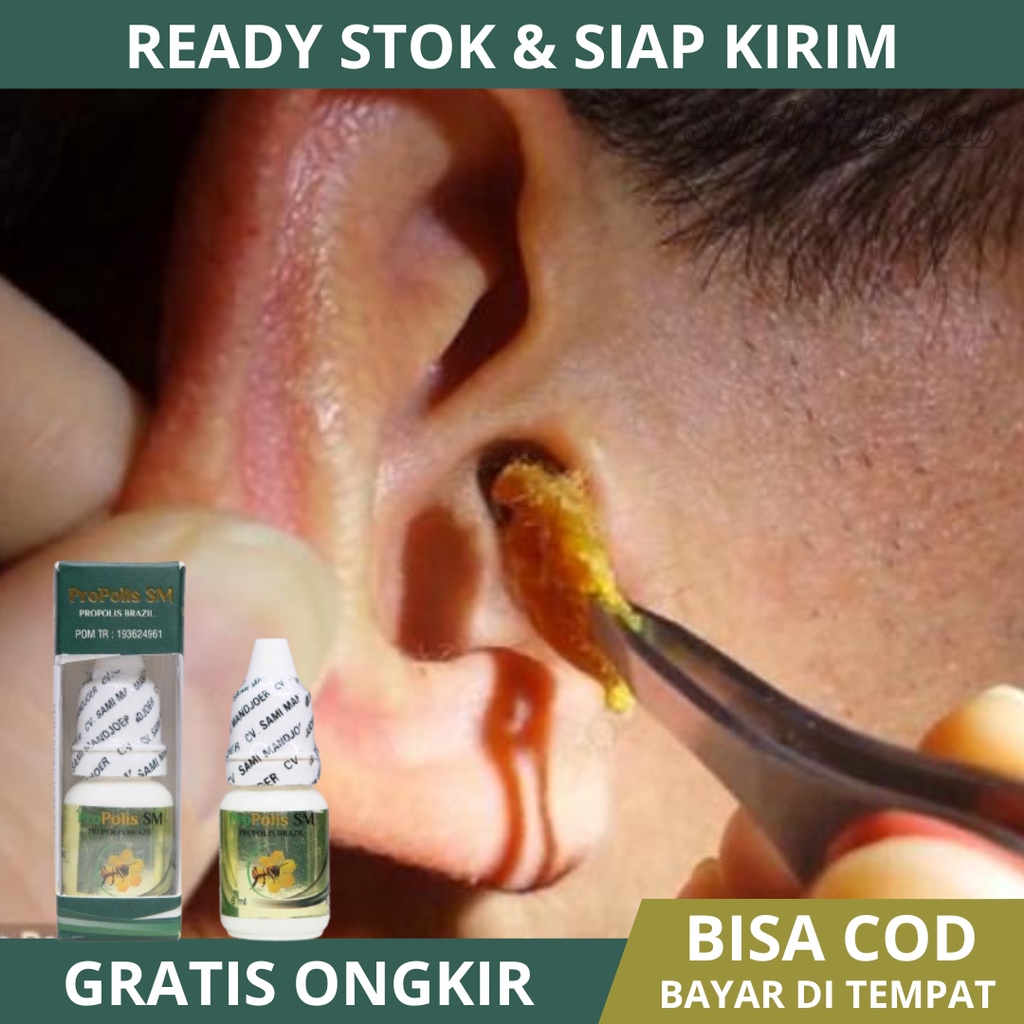 Obat Tetes Kotoran Telinga Kering - Pelunak Kotoran Telinga Keras - Pengencer Kotoran Telinga Keras 