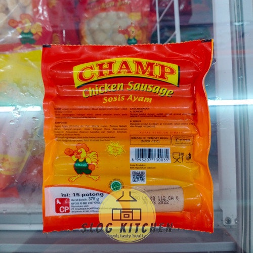 

Champ Sosis Ayam 375gr isi 15
