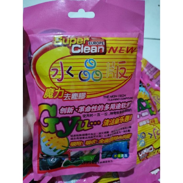 Slime Jelly jel Super Gel Cleaner Pembersih Debu Keyboard HP Mobil Laptop