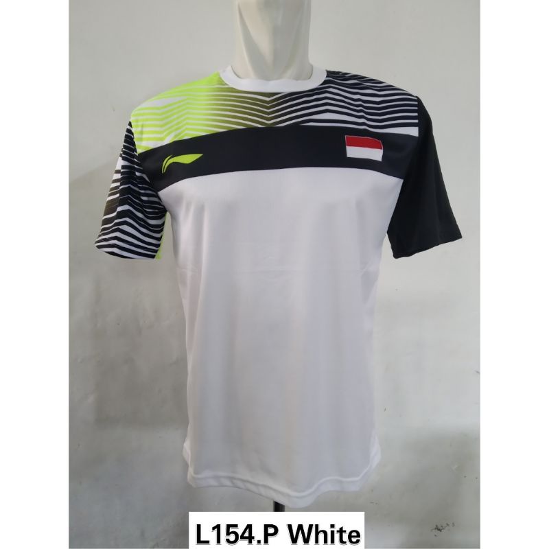 Baju Badminton / Kaos Atasan Bulutangkis L154 Polos