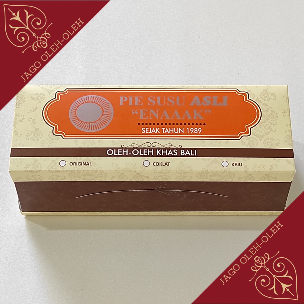 Pie Susu Asli Enaaak 10pcs Box Pie Susu Pie Enak Bali Shopee Indonesia