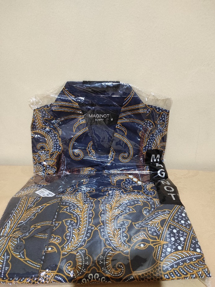 Maginot Kemeja Batik Pria Yasa-ls Lengan Panjang