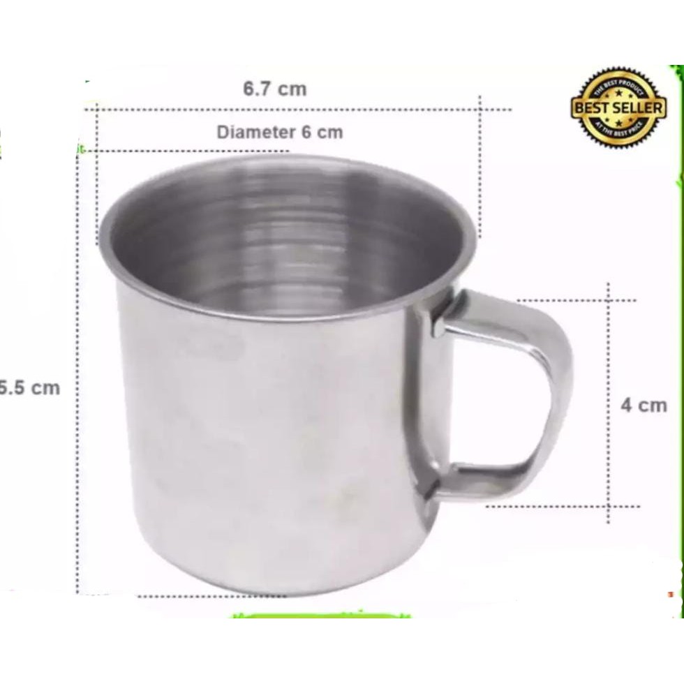 CANGKIR STAINLESS KECIL / MUG STAINLES