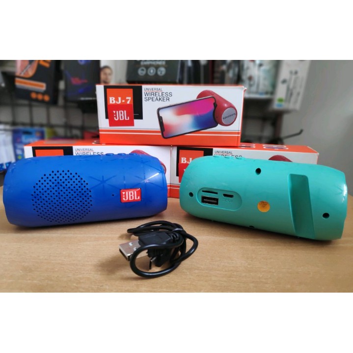 Speaker Bluetooth JBL BJ-7 Universal Standing Smartphone Portable Wireless Speaker Bisa TF SD Card-5