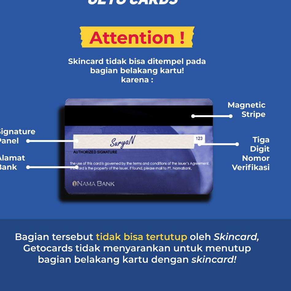 LANGSUNG ATC.. FAKE KARTU ATM PRIORITAS (BCA-MANDIRI-BRI) | GETO CARDS (Skin/Sticker kartu ATM)