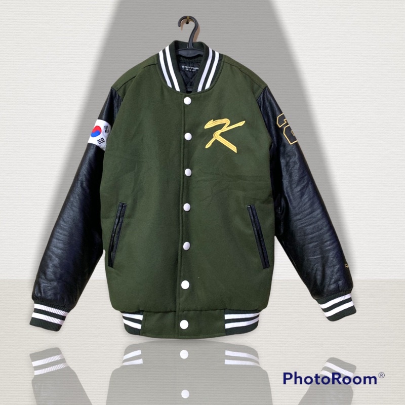 VARSITY JACKET UNIVERSITY MILITARY SCENCE KOREA