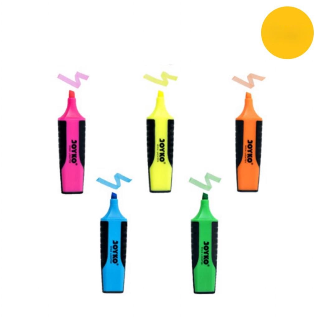 

Highlighter Joyko HL/Penanda Berwarna/Hi-Lighter (Grosir 10pc @3.600)