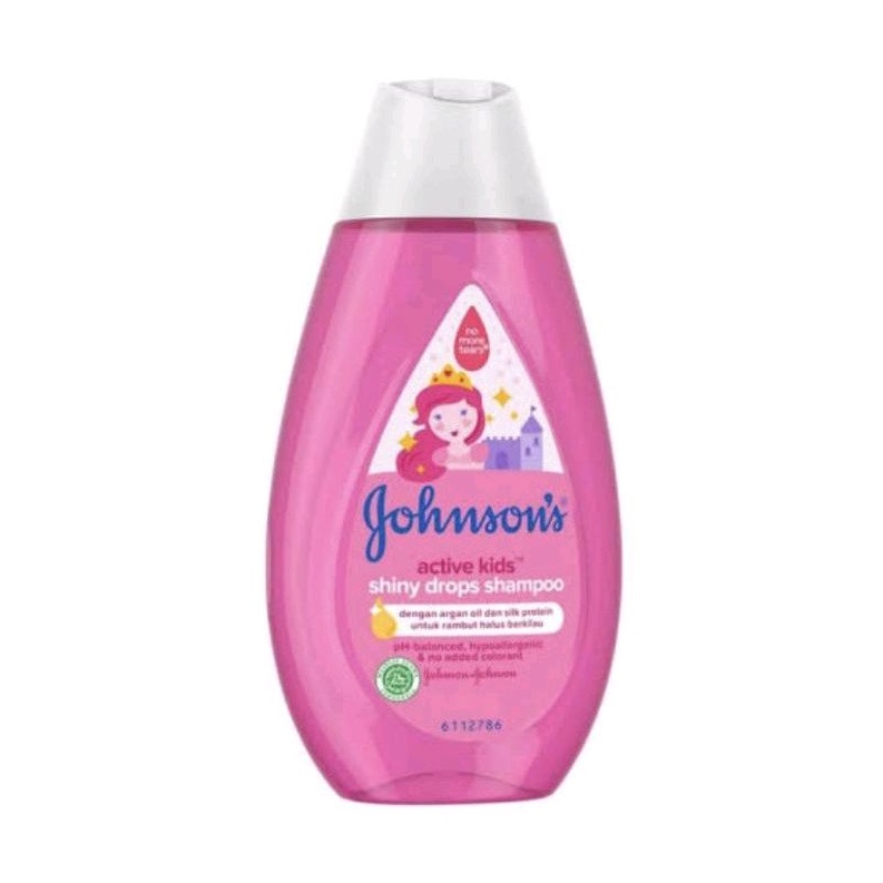 JOHNSON'S ACTIVE KIDS SHINY DROPS SHAMPOO GIRL 100ml - SAMPO BAYI