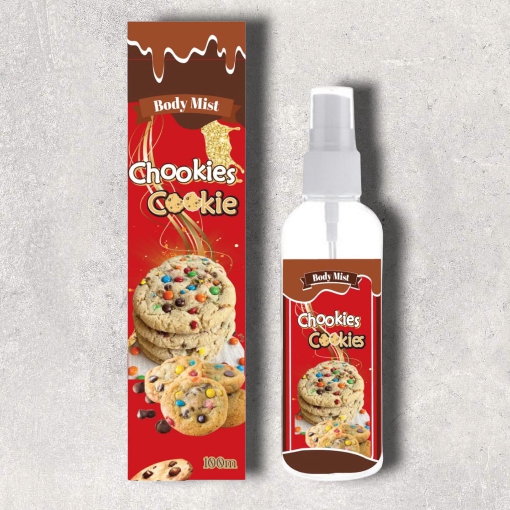 GEN - Parfum Body Mist Chookies Cookie 100ml Premium / Parfum Chookies Cookie 100ml Unisex / Parfum Chookies Cookie 100ml Best Seller