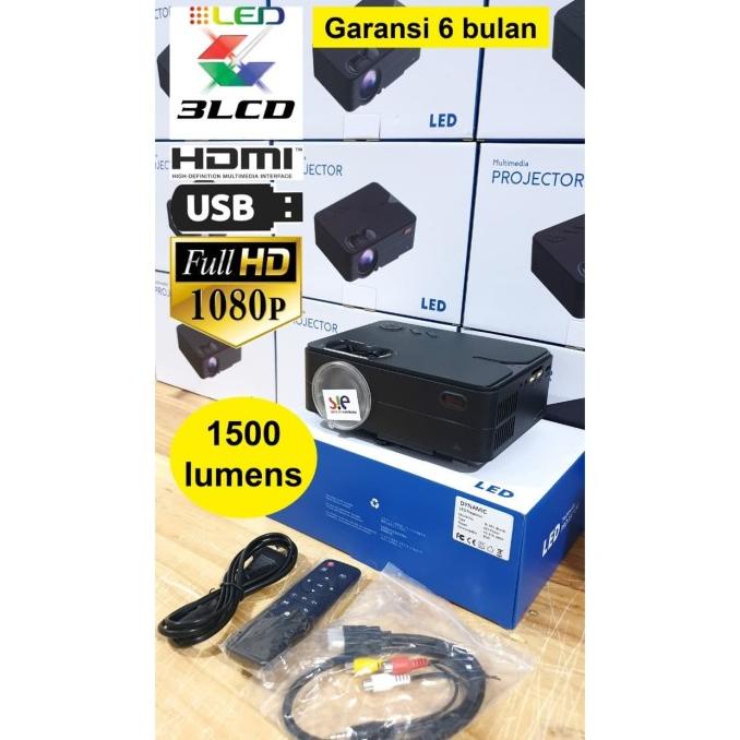 Proyektor infocus Mini proyektor infokus Theater murah bergaransi stock ada