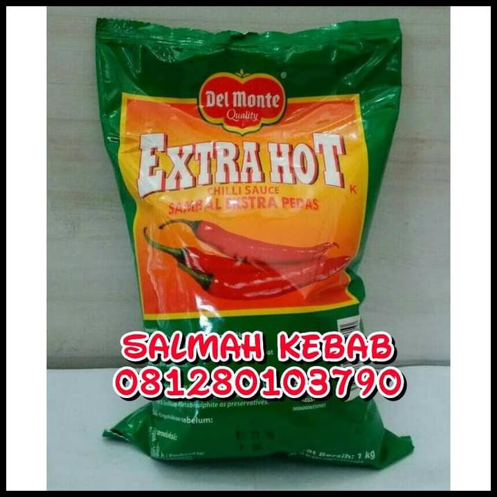 

Termurah Saos Sambal Extra Hot Delmonte 1Kg