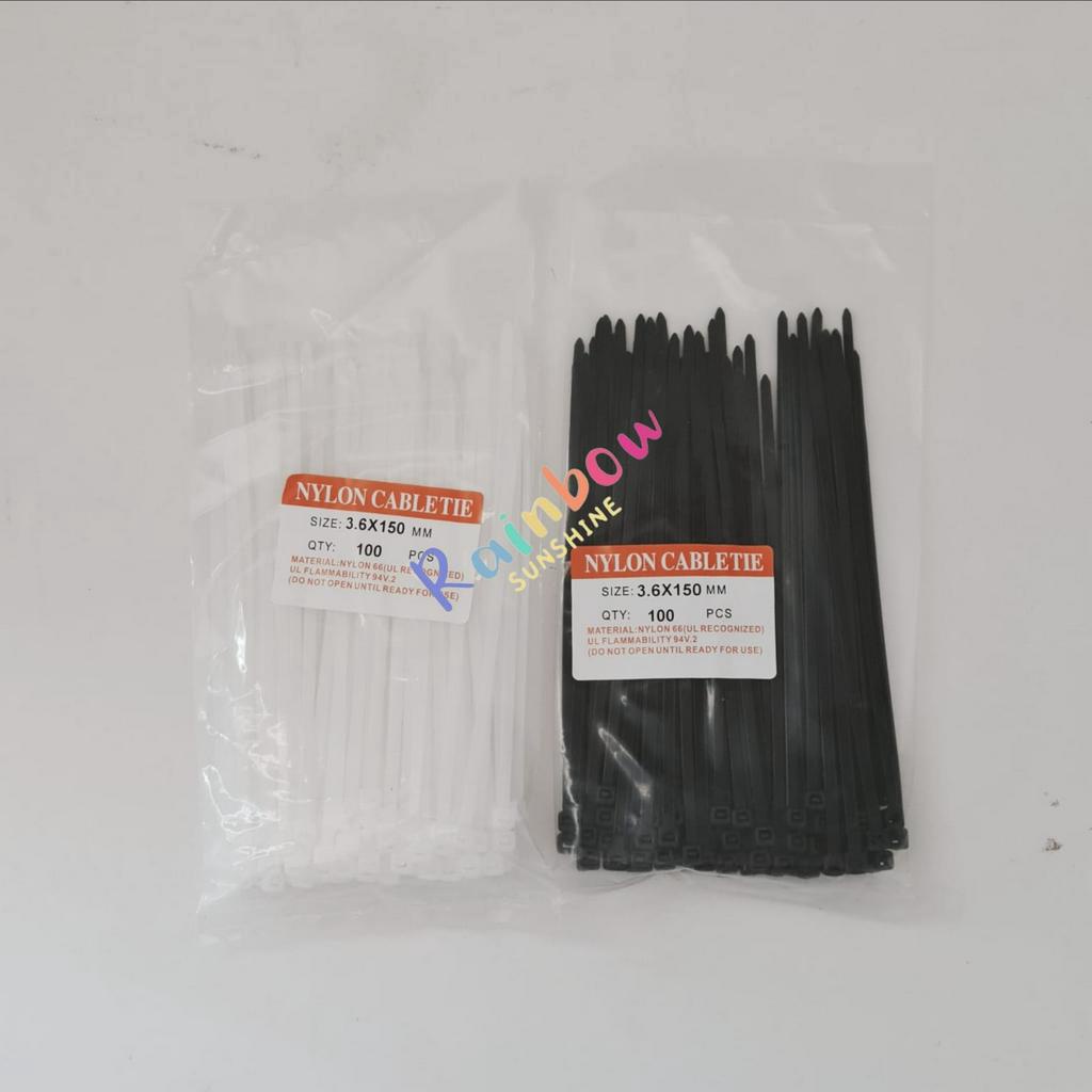 Kabel Ties 3,6x150mm Cable Tie/Kabel Tie/Cable Ties Pengikat Kabel