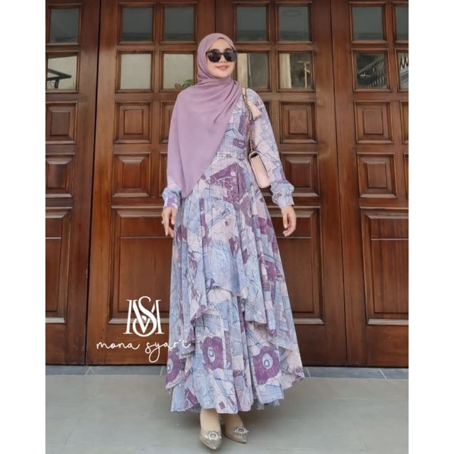 Diva one set kulot Mona syari by Me