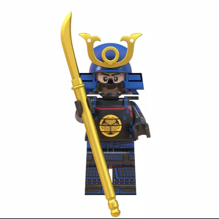Eklusif Lego Minifigure Samurai Army Japan Tentara Jepang Wm2010 Terlaris