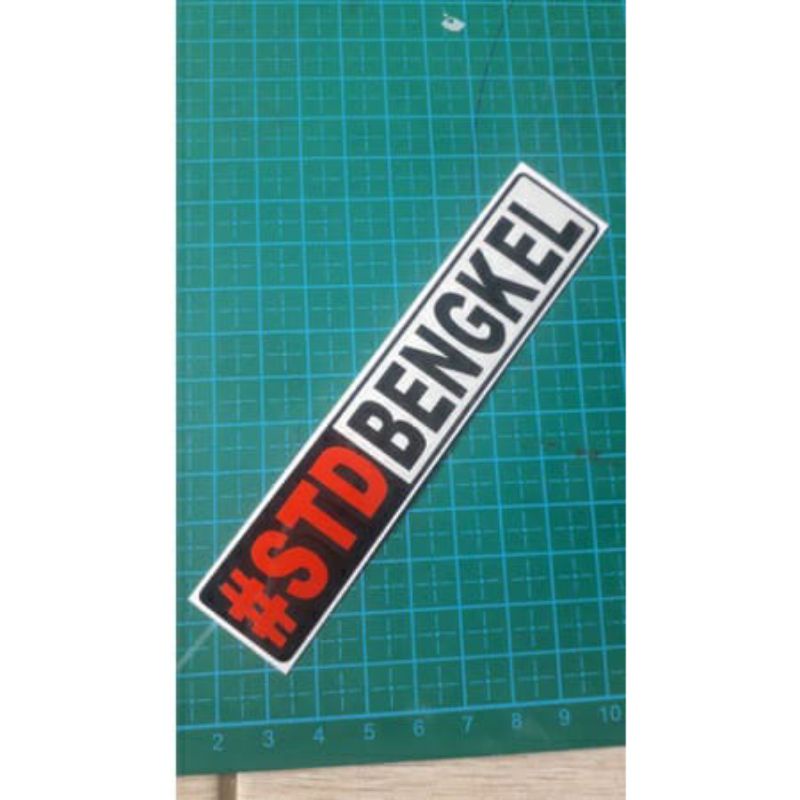 cutting sticker standar bengkel