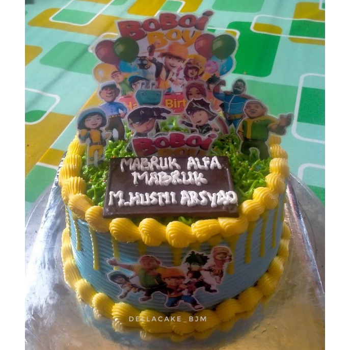 

❤ BORNEO ❤ KUE ULTAH BOBOBOY
