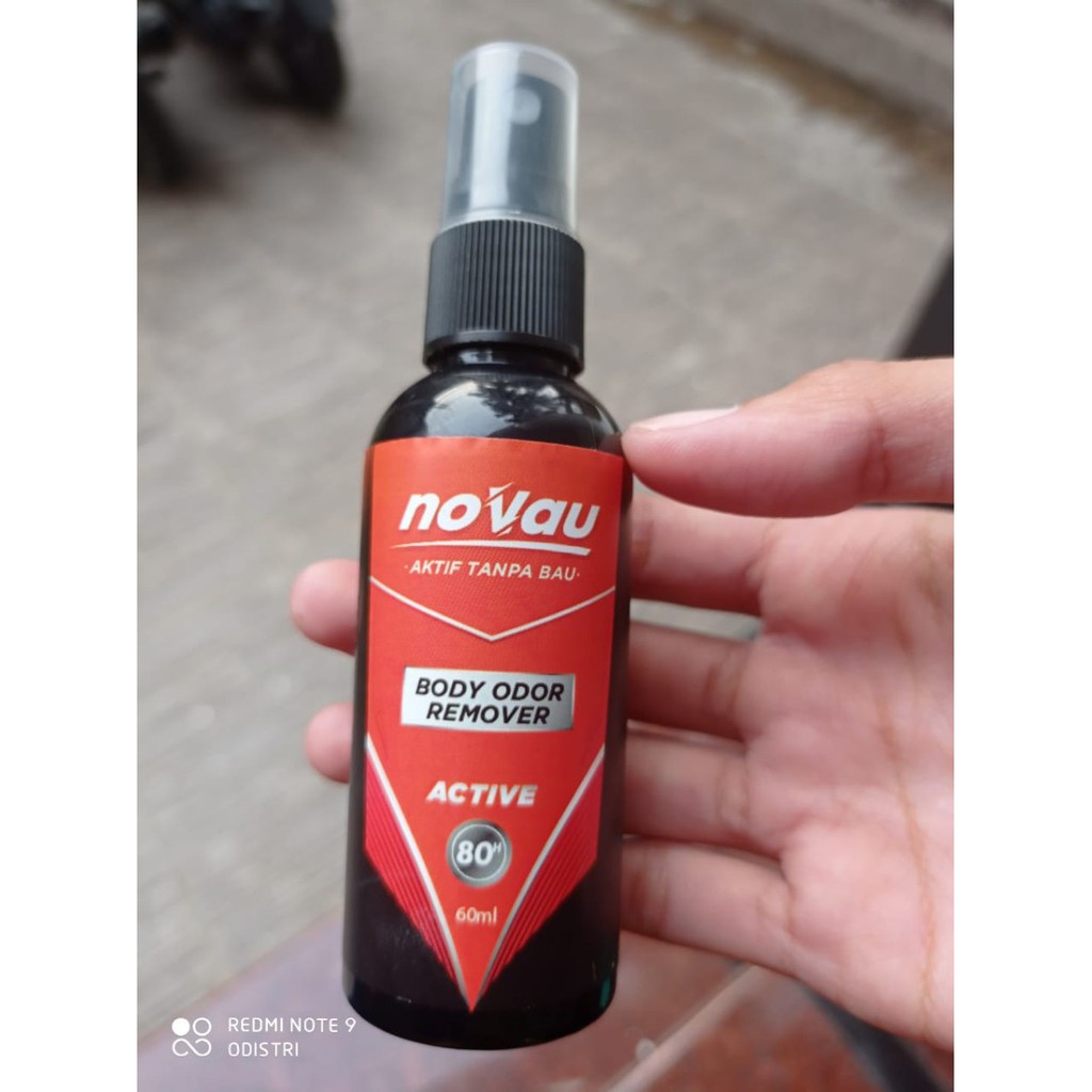 NOVAU BODY ODOR REMOVER - Obat Penghilang Bau Badan Ampuh isi 60 ml